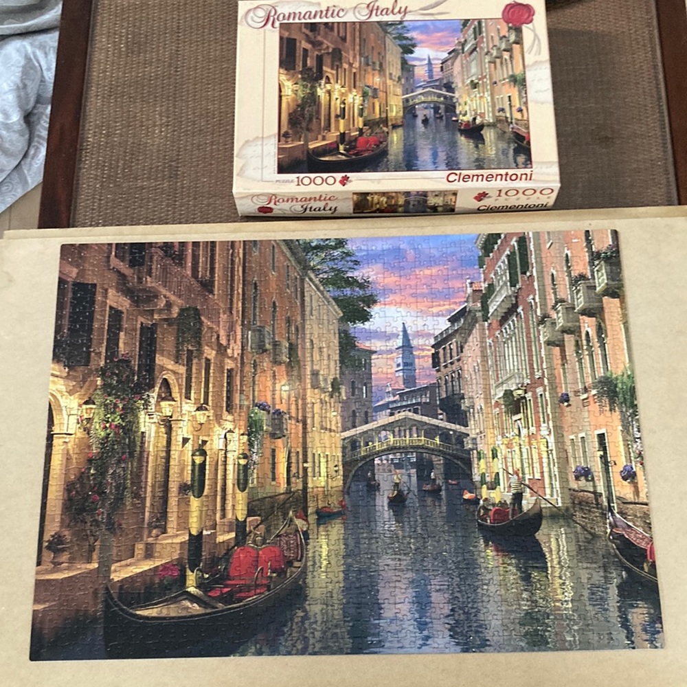 Clementoni VENICE romantic italy 1000 piece puzzle